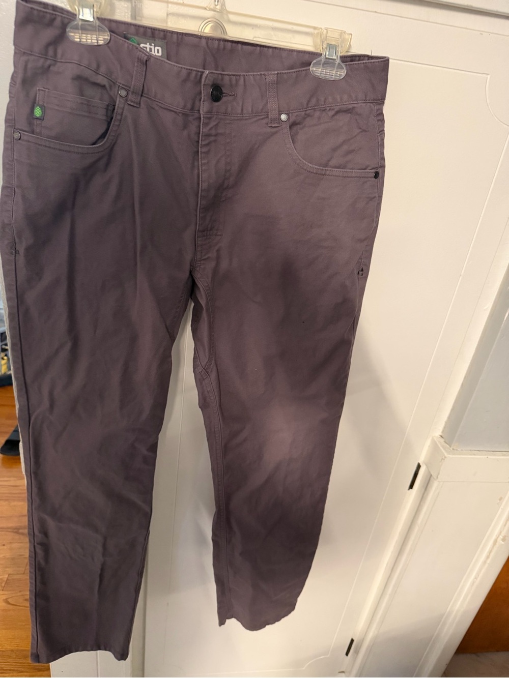 Stio Rivet canvas Men's Slim Straight Pants - grey